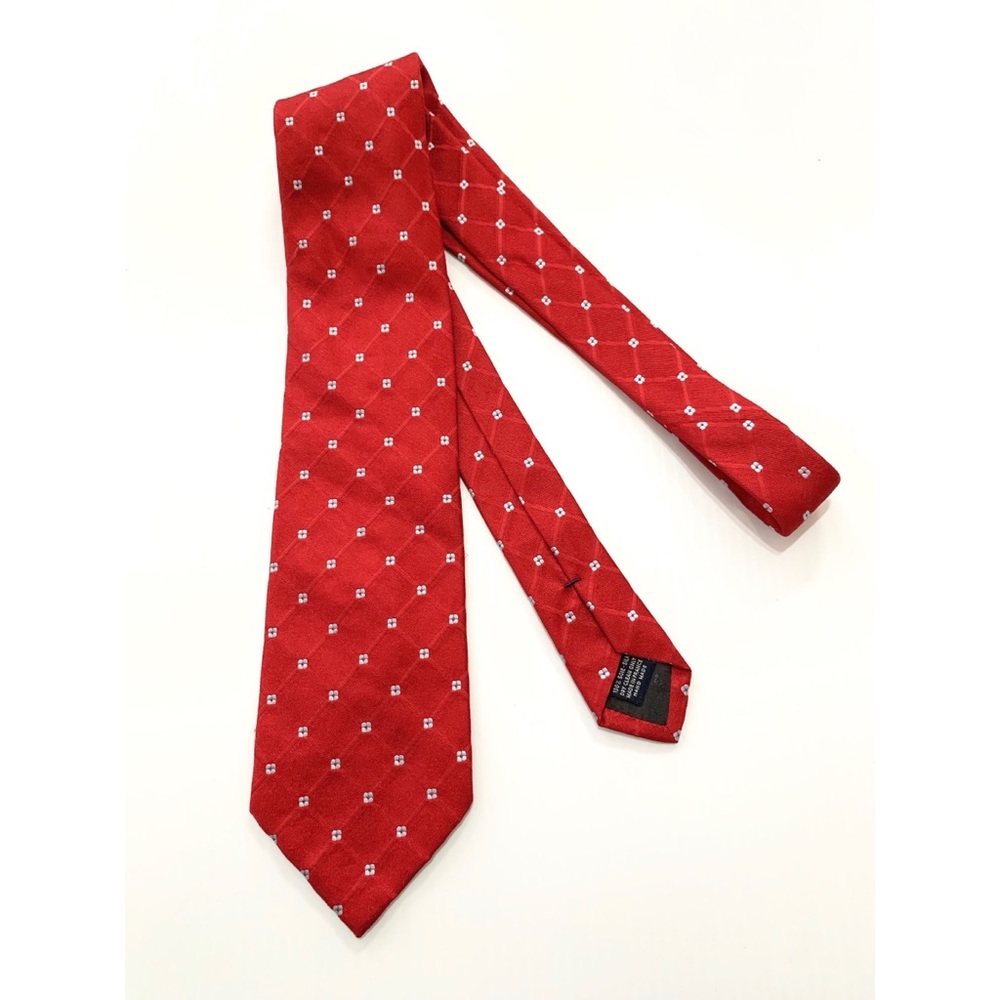 DANIEL CREMIEUX Silk Neck Tie 62L 3.75W #8 - Picture 1 of 2